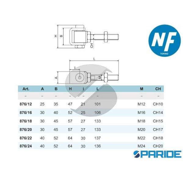 CARDINE PRATICO M18 876 18 NOVA-FERR