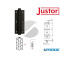 CERNIERA A MOLLA COMPLANARE SF 120 NERA JUSTOR  5114 09