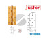 CERNIERA SEMPLICE AZIONE SA 180 SM ORO JUSTOR 5894 02