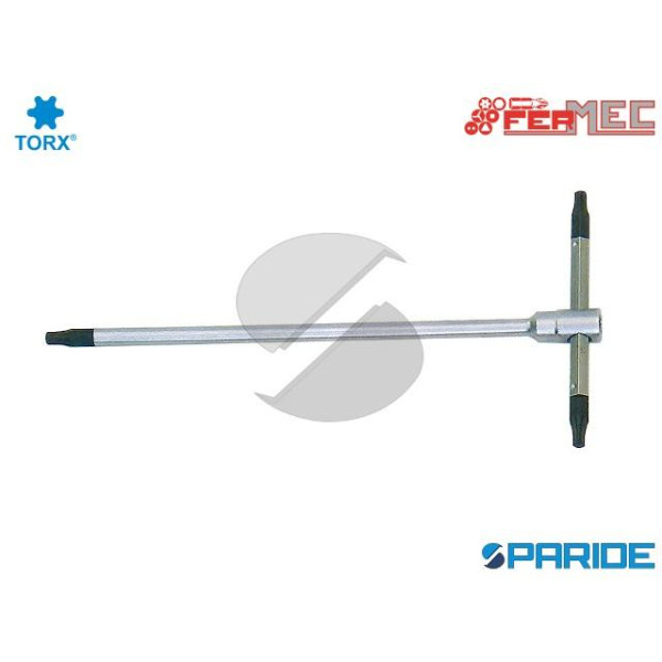 CHIAVE A T A 3 TESTE TORX T10 L 125 MM 682-T10 FER...