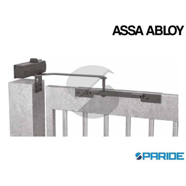 CHIUDICANCELLO PEDONALE DC650G ASSA ABLOY NERO RAL...