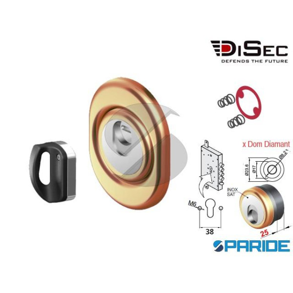 DEFENDER MAGNETICO MR500F DISEC MR500F25D1IB BRONZ...