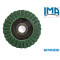 DISCO LAMELLARE D 115X22 FIBRA FINE VERDE PER FINITURA IMA