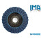 DISCO LAMELLARE D 115X22 FIBRA VERY FINE BLU PER FINITURA IMA