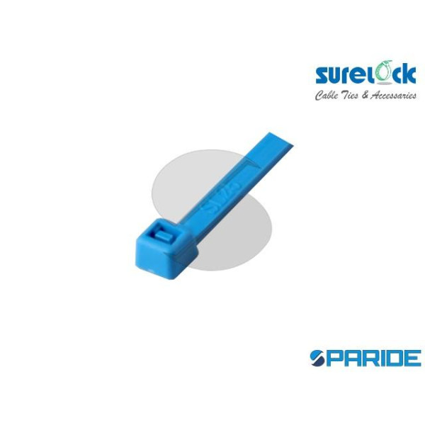 FASCETTA DI CABLAGGIO 3,6X153 MM BLUE SURELOCK CF 100 PZ