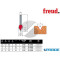 FRESA HM D 12,7 MM 20-15208P PER INTAGLI A V LEGNO FREUD