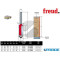 FRESA HM D 12,7 MM 42-11508P PER RIFILLARE LEGNO FREUD