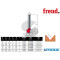 FRESA HM R 1,6 MM 39-15208P PER LEGNO FREUD