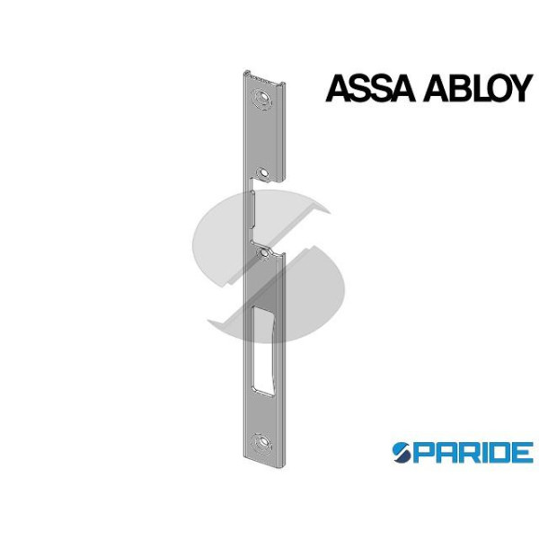 FRONTALE INOX A U 391 DESTRO E3913504 ASSA ABLOY