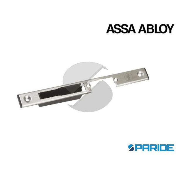 FRONTALE INOX LUNGO A U DESTRO YF16177D ASSA ABLOY PER SERRATURA CATENACCIO BASCULANTE