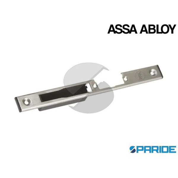 FRONTALE INOX LUNGO A U SINISTRO YF16177S ASSA ABLOY PER SERRATURA CATENACCIO BASCULANTE