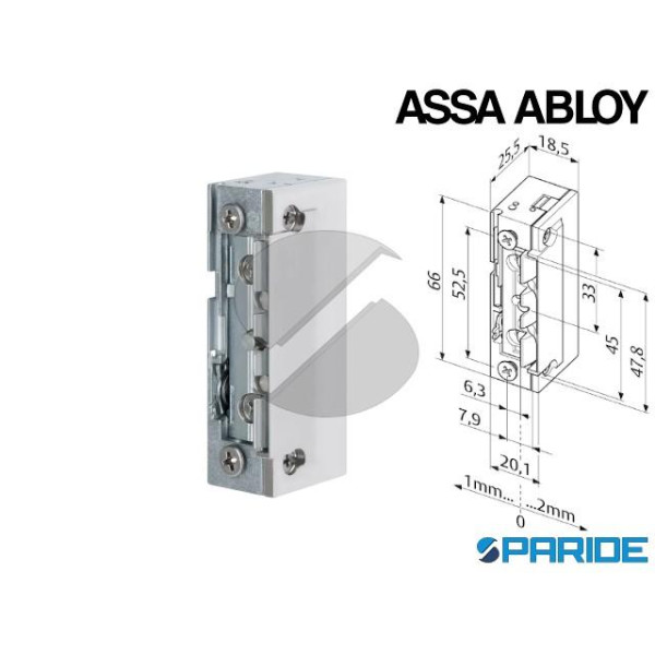 INCONTRO ELETTRICO 128E.13 10-24V E128E13A71 ASSA ABLOY