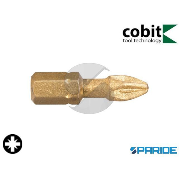 INSERTO CROCE 1\4 PZ2 L 25 C 6,3 TORSION DIAMOND IMPACT TIN CVD COBIT