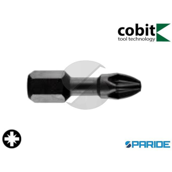 INSERTO CROCE 1\4 PZ2 L 25 C 6,3 TORSION IMPACT COBIT