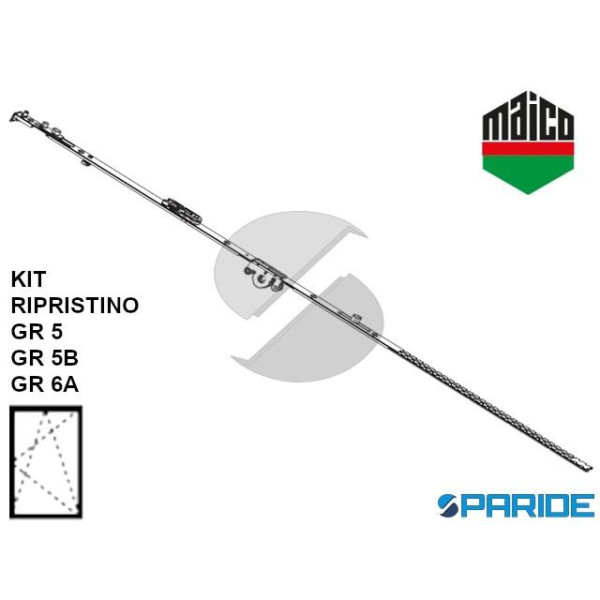 KIT CREMONESE FIX E 15 GR 5 GR 5B GR 6A MAICO MULT...