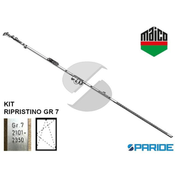 KIT CREMONESE FIX E 15 GR 7 HBB 2101-2350 MM 52410...