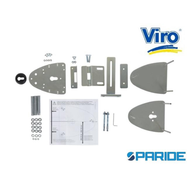 KIT INSTALLAZIONE SERRATURE V06 V9087 PER BASCULANTI 1791806002 VIRO