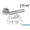 MANIGLIA OLANDA 102 SET SMARTLOCK SX FIMET LIBERO OCCUPATO INOX SATINATO