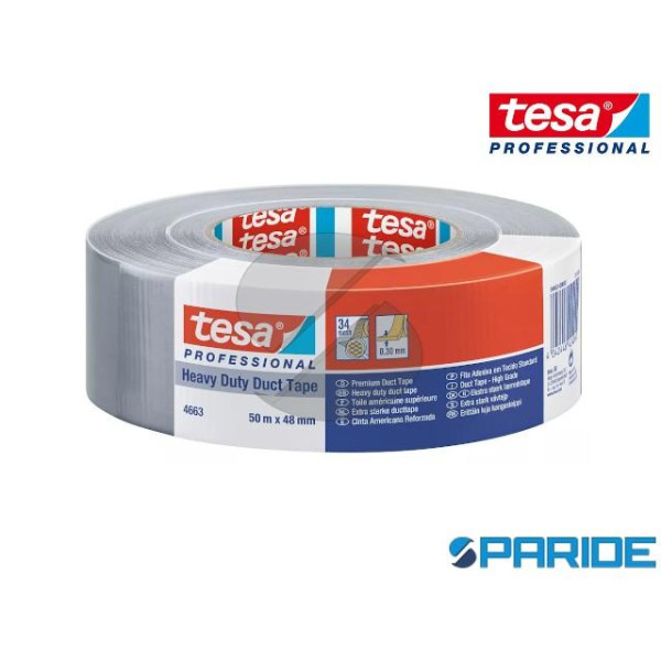 NASTRO PROFESSRIONAL DUCT TAPE 48MM X 50 MT HEAVY ...