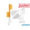 PERNO A MOLLA SEMPLICE AZIONE MP 180 ORO JUSTOR 5713 02