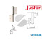 PERNO A MOLLA SEMPLICE AZIONE MZ ARGENTO JUSTOR 6719 01