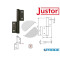 PERNO SEMPLICE AZIONE MZ SM PLASTICA NERO JUSTOR I-6799