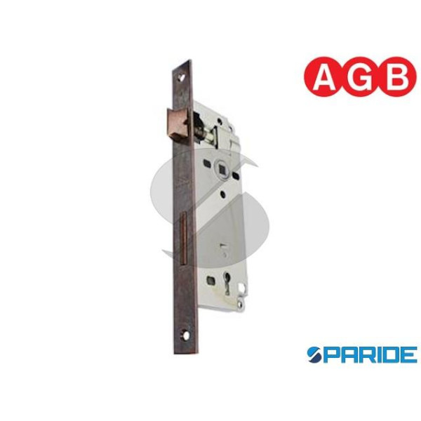 SERRATURA AGB PATENT E 25 F 20 PICCOLA BORDO QUADR...