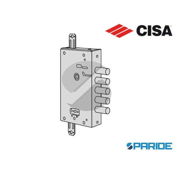 SERRATURA DOPPIA MAPPA E 64 I 32 57655 CISA 4 CATE...
