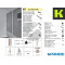 SISTEMA SYSTEM 0600\60 ABS SCORREVOLE PER PORTE IN LEGNO KRONA KOBLENZ