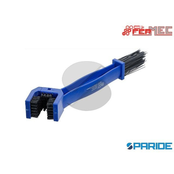 SPAZZOLA PER PULIZIA CATENA MOTO L 250 MM FERMEC