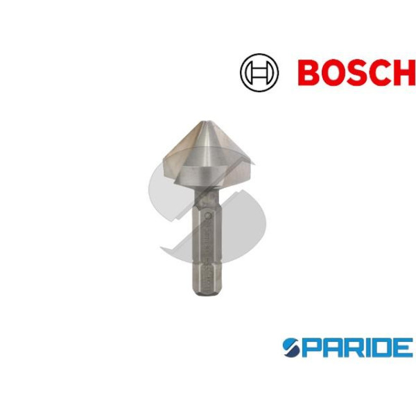 SVASATORE CONICO HSS D 16,5 MM M8 BOSCH CON CODOLO...