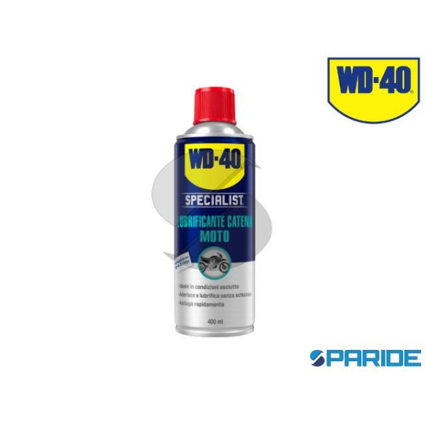 WD-40 LUBRIFICANTE CATENA MOTO 400 ML ASCIUTTO